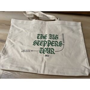 Kendrick Lamar Large Tote Bag The‎ Big Steppers 2022 Tour Merch 20"x15"